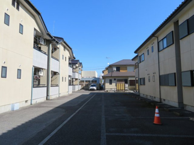 【駐車場】 | ハギワラハイツ２ | 駐車場完備です