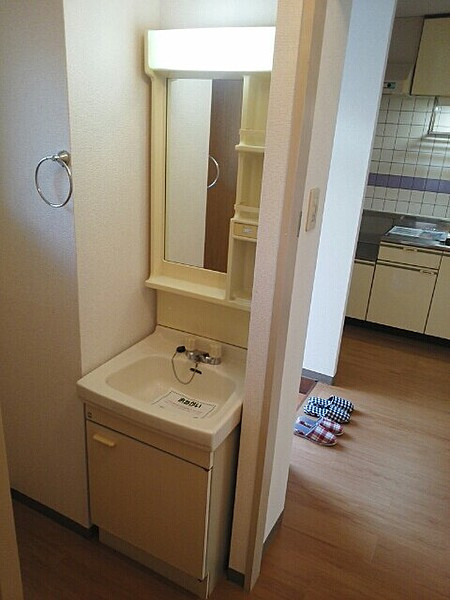 エスポワールハイツA棟の洗面所