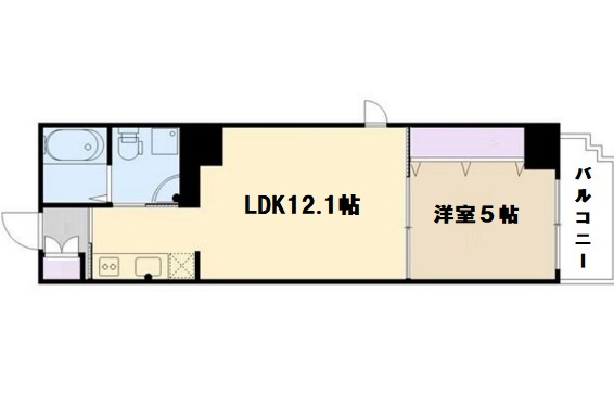 【間取り】 | エステムコート難波EASTレオルガ