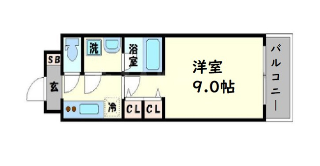 【間取り】 | スプランディッド淀屋橋ＤＵＥ