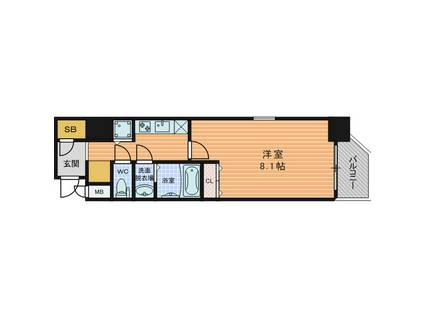 【間取り】 | ルーエ天満橋