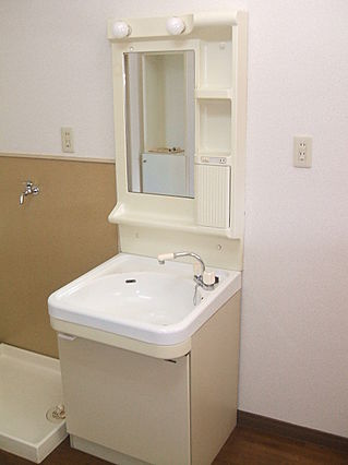 コスモハイツ2の洗面所