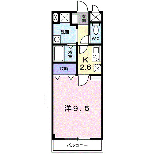 田井戸ハウスの間取り