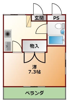 【間取り】 | つぼみマンション