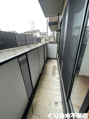 【バルコニー】 | 蔵・KATAYAMA A棟 | 広々としたバルコニーです