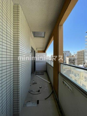 CITYSPIRE難波プレミアのバルコニー