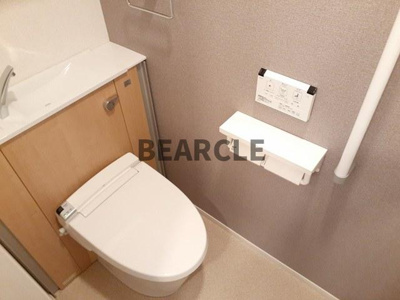 【トイレ】 | ディアコート栗栖野 | コンパクトで使いやすいトイレです