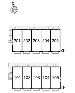 【区画図】 | ビレッジ光が丘参番館