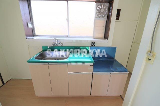 青木方貸家2のキッチン