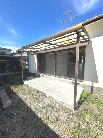 江津1丁目戸建の庭|お庭も活用できます