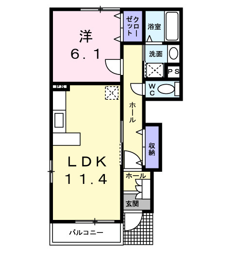 セレーノ・ソシアの間取り