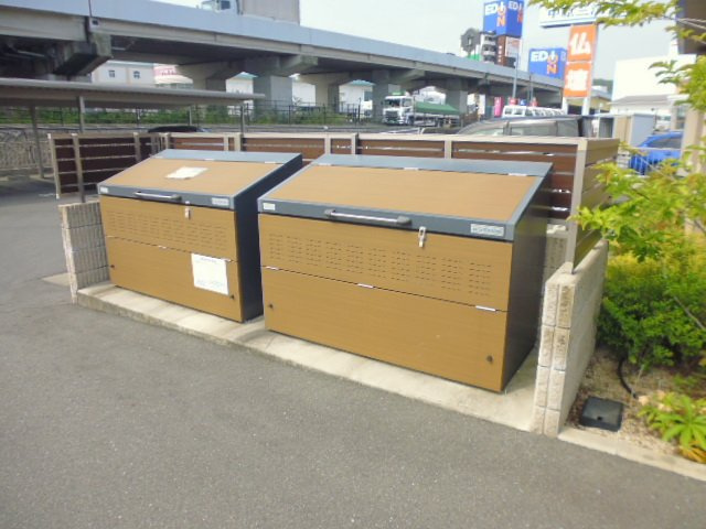 倉敷市笹沖のアパートのその他共用部分|敷地内ゴミステーション