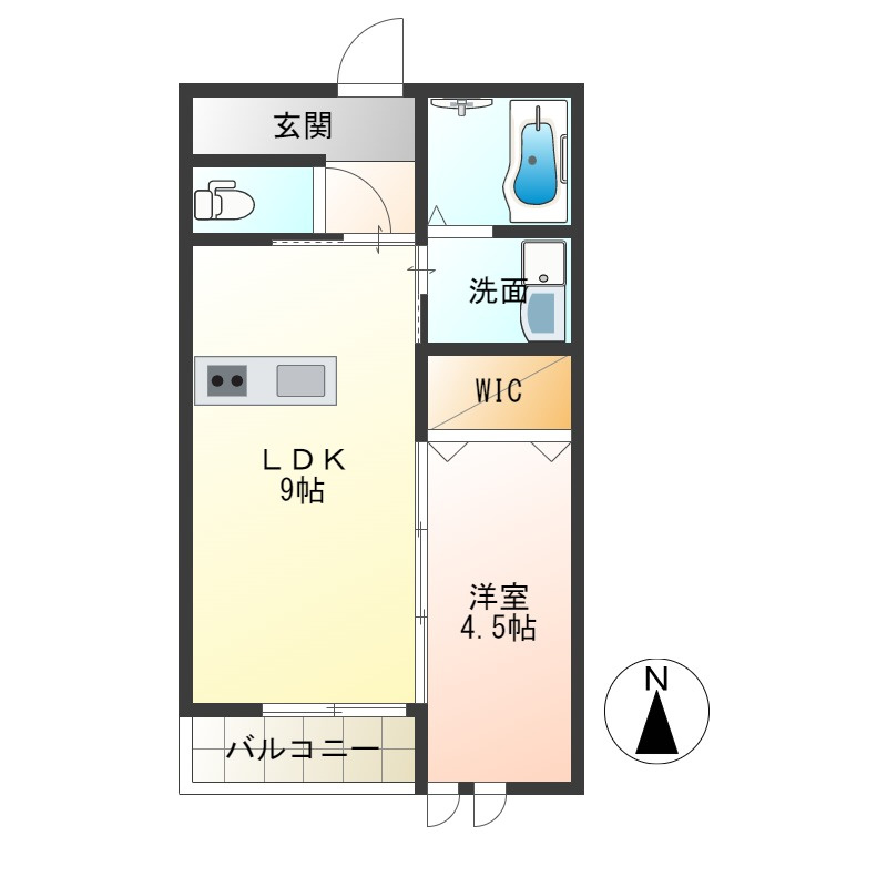 ボルツⅤの間取り