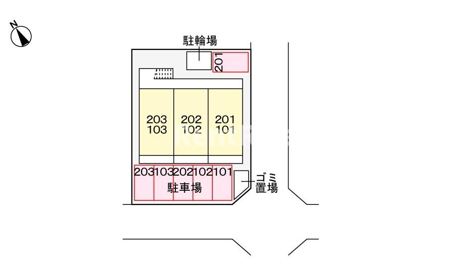ウインドベルの区画図