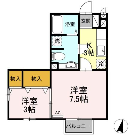 アーバンハイツの間取り
