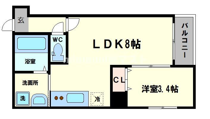 アバンティオエクラの間取り