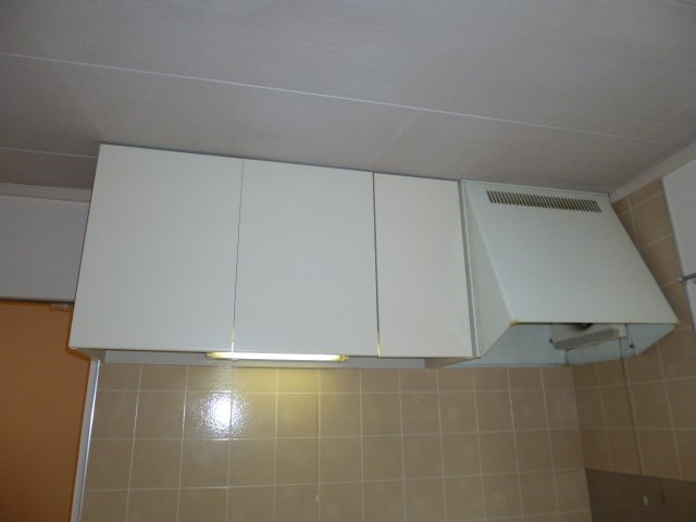 フレグランス羽島台のキッチン|キッチン上収納