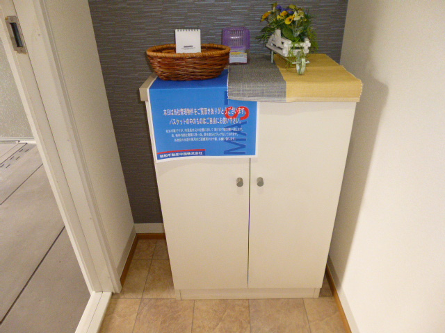 フレグランス羽島台の玄関|シューズボックス