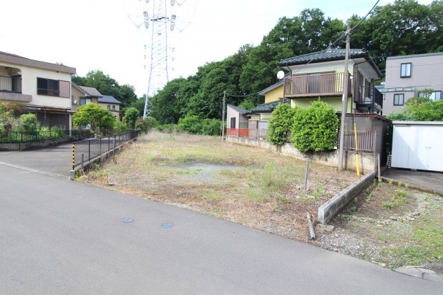 狭山市入間川　建築条件なし売地　「狭山市駅」バス10分　敷地182坪　【富士見小学区】の外観