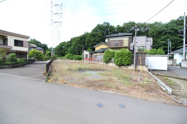 狭山市入間川　建築条件なし売地　「狭山市駅」バス10分　敷地182坪　【富士見小学区】の外観