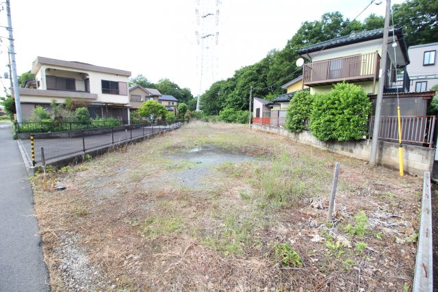 狭山市入間川　建築条件なし売地　「狭山市駅」バス10分　敷地182坪　【富士見小学区】の外観