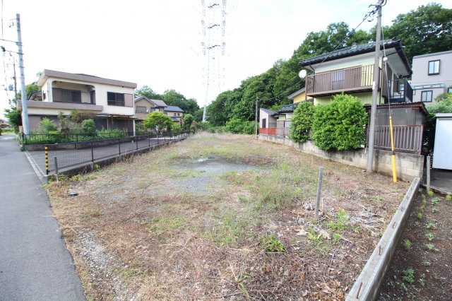 狭山市入間川　建築条件なし売地　「狭山市駅」バス10分　敷地182坪　【富士見小学区】の外観