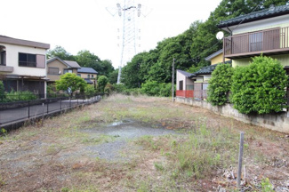 【外観】 | 狭山市入間川　建築条件なし売地　「狭山市駅」バス10分　敷地182坪　【富士見小学区】