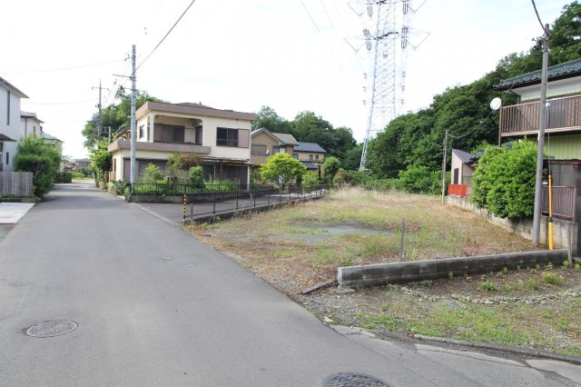 狭山市入間川　建築条件なし売地　「狭山市駅」バス10分　敷地182坪　【富士見小学区】の外観