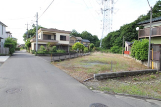 【外観】 | 狭山市入間川　建築条件なし売地　「狭山市駅」バス10分　敷地182坪　【富士見小学区】