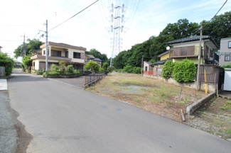 【外観】 | 狭山市入間川　建築条件なし売地　「狭山市駅」バス10分　敷地182坪　【富士見小学区】