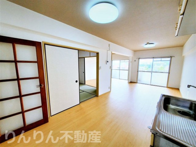 【居間・リビング】 | 第三福永ハイツ | 使いやすい居間です