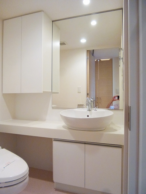 ParkAxis台東根岸の洗面所|独立洗面室です