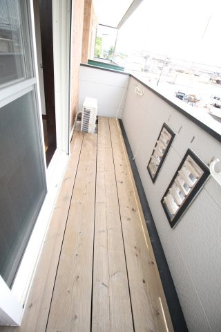 ACTⅠ・Ⅱ（マンスリー）のバルコニー