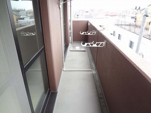 ドーム平野のバルコニー