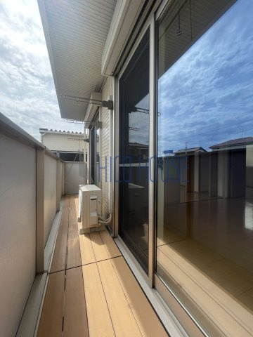 コージーヒルズBのバルコニー