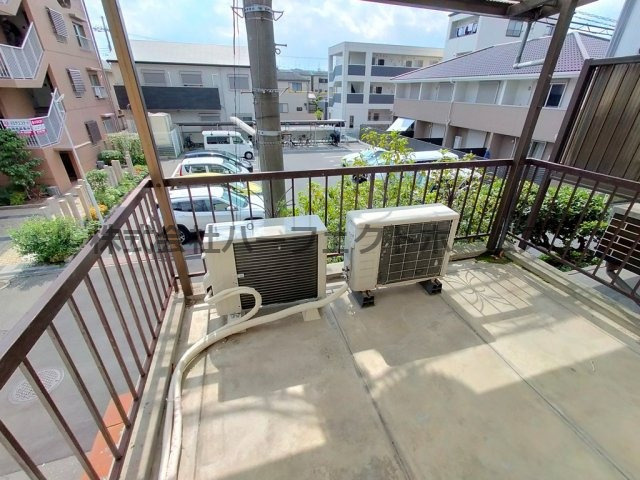 中神田町戸建　賃貸のバルコニー