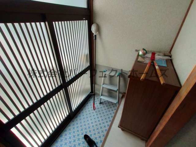 中神田町戸建　賃貸の玄関