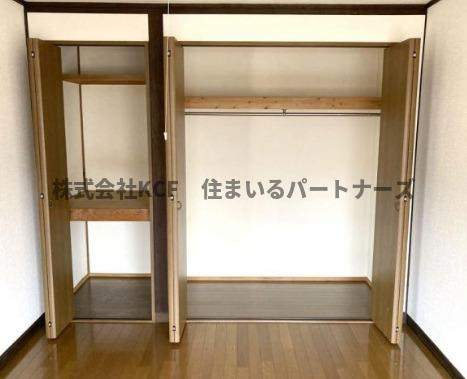 けやき荘 B棟の収納|収納のためのスペースです