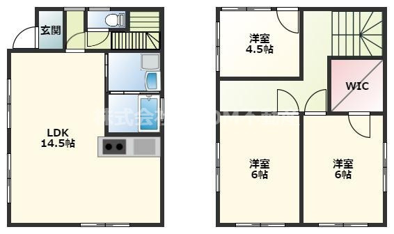 T´Ｓ　ＳＱＵＡＲＥの間取り|建物外観を気になさる方へ、見た目の良い物件です