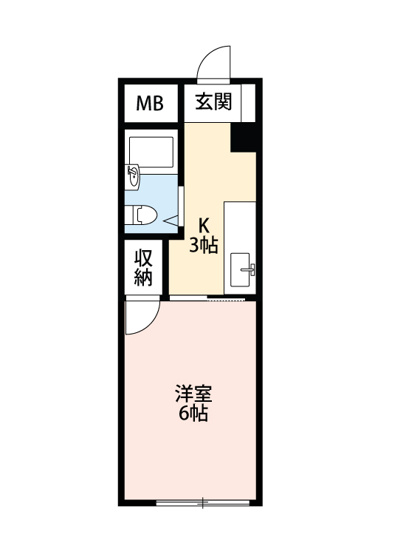 【間取り】 | ボヌール絆