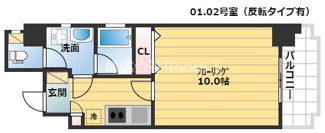 【間取り】 | キャナルコート内久宝寺