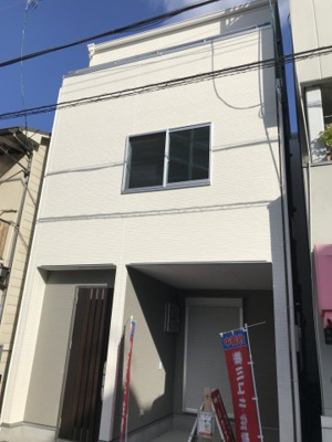 【外観】 | 淀川区塚本３丁目新築戸建て | 落ち着いた雰囲気の外観です