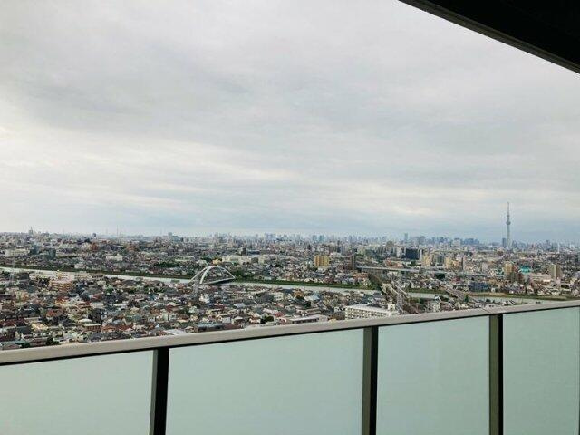 プラウドタワー小岩ファーストのバルコニー