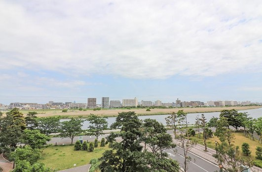 リヴァリエＡ棟（川崎区港町）の展望|眺望です