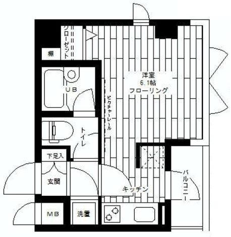 【間取り】 | ステージファースト恵比寿東