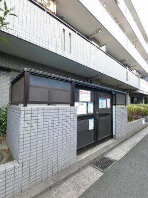 【その他共用部分】 | バームハイツ綱島弐番館 | ゴミ置き場です。
