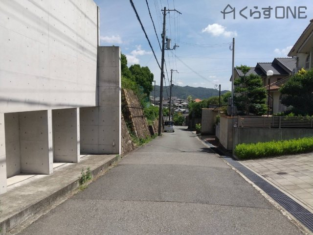 【前面道路含む現地写真】 | 姫路市北新在家一丁目／売土地