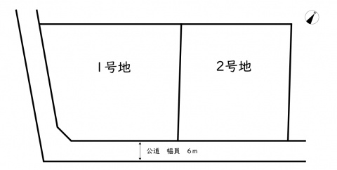 【区画図】 | 姫路市青山西4丁目／2区画