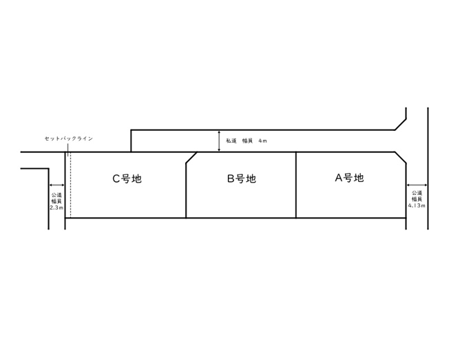 【区画図】 | 姫路市御立中3丁目／3区画