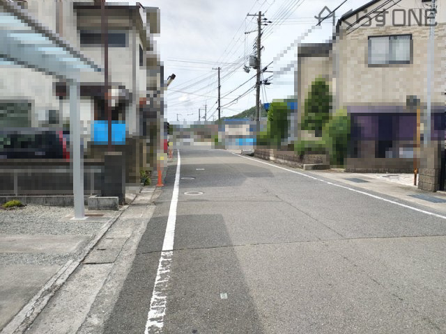【前面道路含む現地写真】 | 姫路市田寺5丁目／売土地